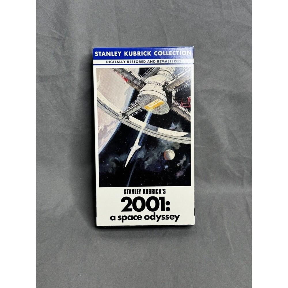 2001 A Space Odyssey VHS Stanley Kubrick Collection Digitally Remastered Sci-Fi